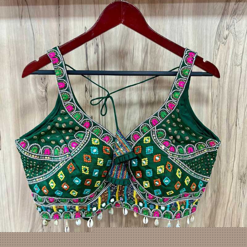 Pure Soft Readymade Embroidered Blouse - MYLUXURY LANE ENTERPRISE