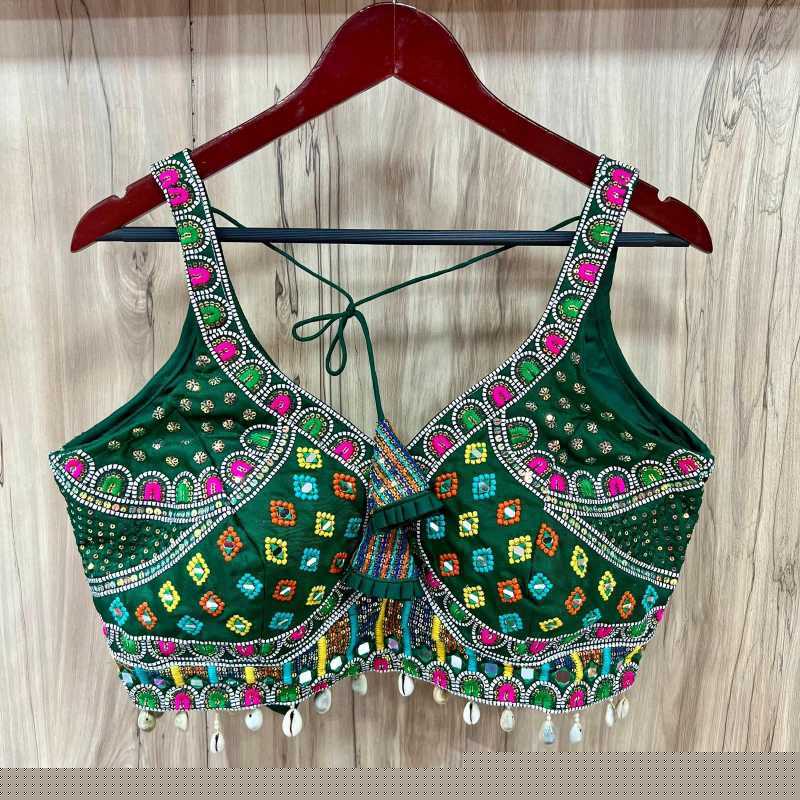 Pure Soft Readymade Embroidered Blouse - MYLUXURY LANE ENTERPRISE