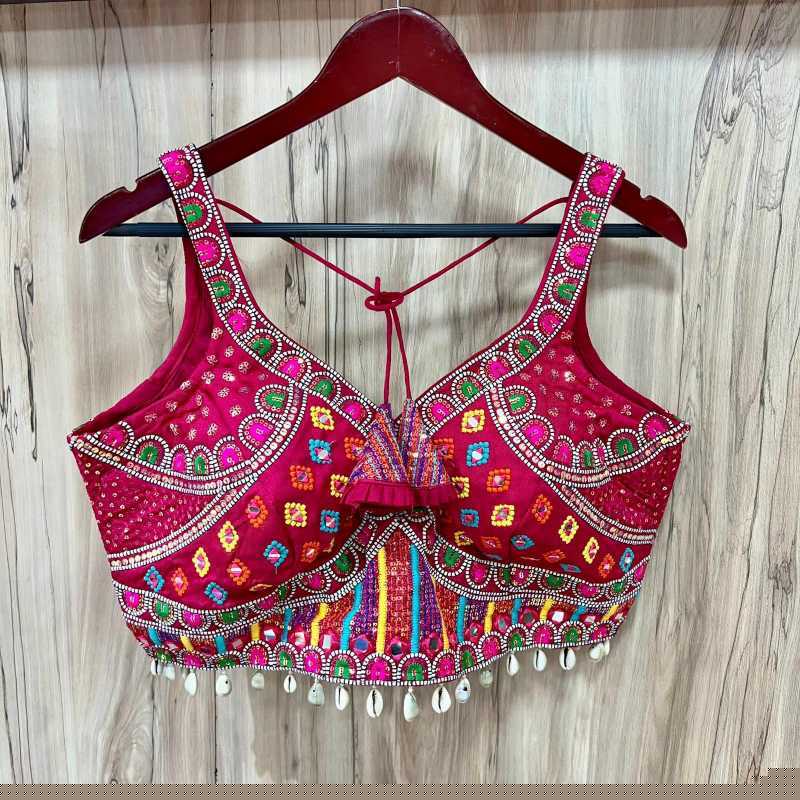 Pure Soft Readymade Embroidered Blouse - MYLUXURY LANE ENTERPRISE