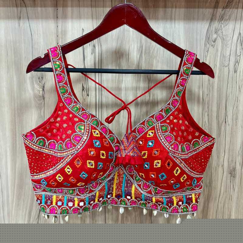 Pure Soft Readymade Embroidered Blouse - MYLUXURY LANE ENTERPRISE