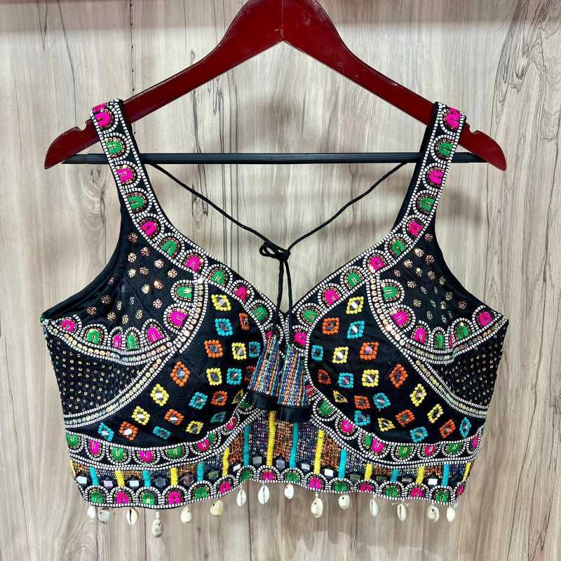 Pure Soft Readymade Embroidered Blouse