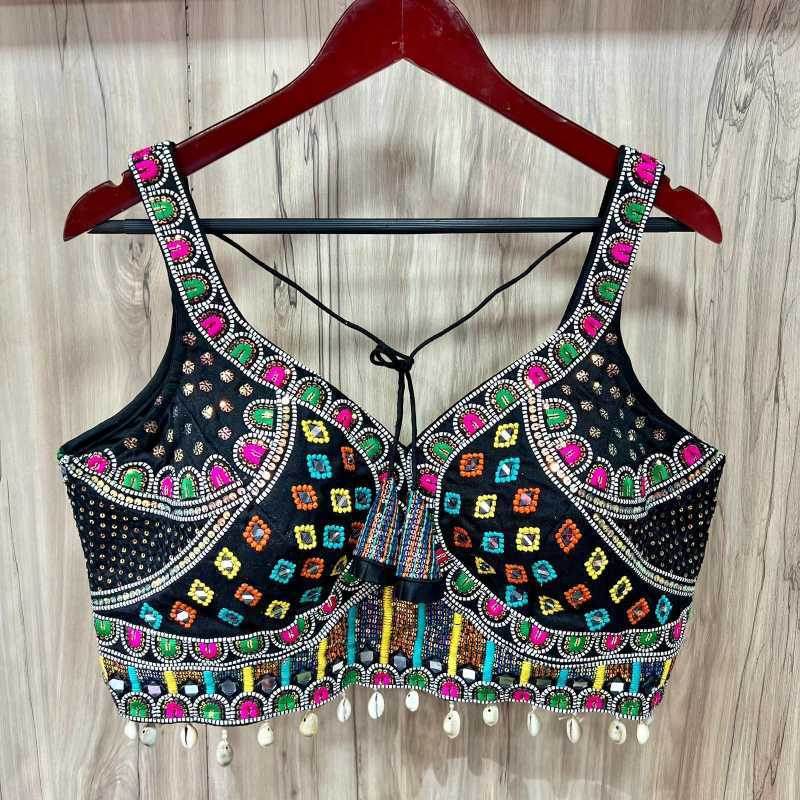 Pure Soft Readymade Embroidered Blouse - MYLUXURY LANE ENTERPRISE