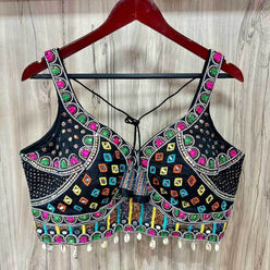 Pure Soft Readymade Embroidered Blouse - MYLUXURY LANE ENTERPRISE