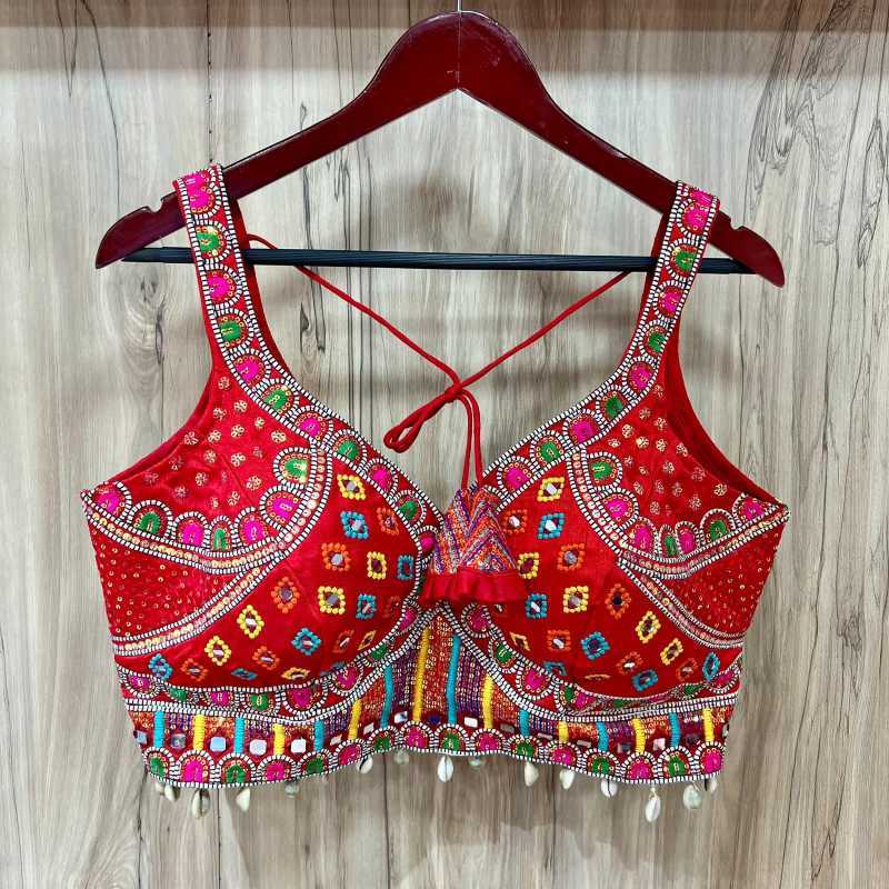 Pure Soft Readymade Embroidered Blouse