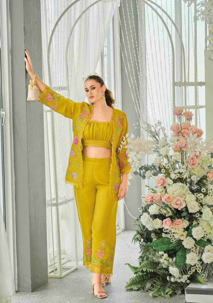 Pure Viscos Western Wears Indo Western Palazzo Party Wear Dresses - MYLUXURY LANE ENTERPRISE