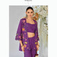 Pure Viscos Western Wears Indo Western Palazzo Party Wear Dresses - MYLUXURY LANE ENTERPRISE