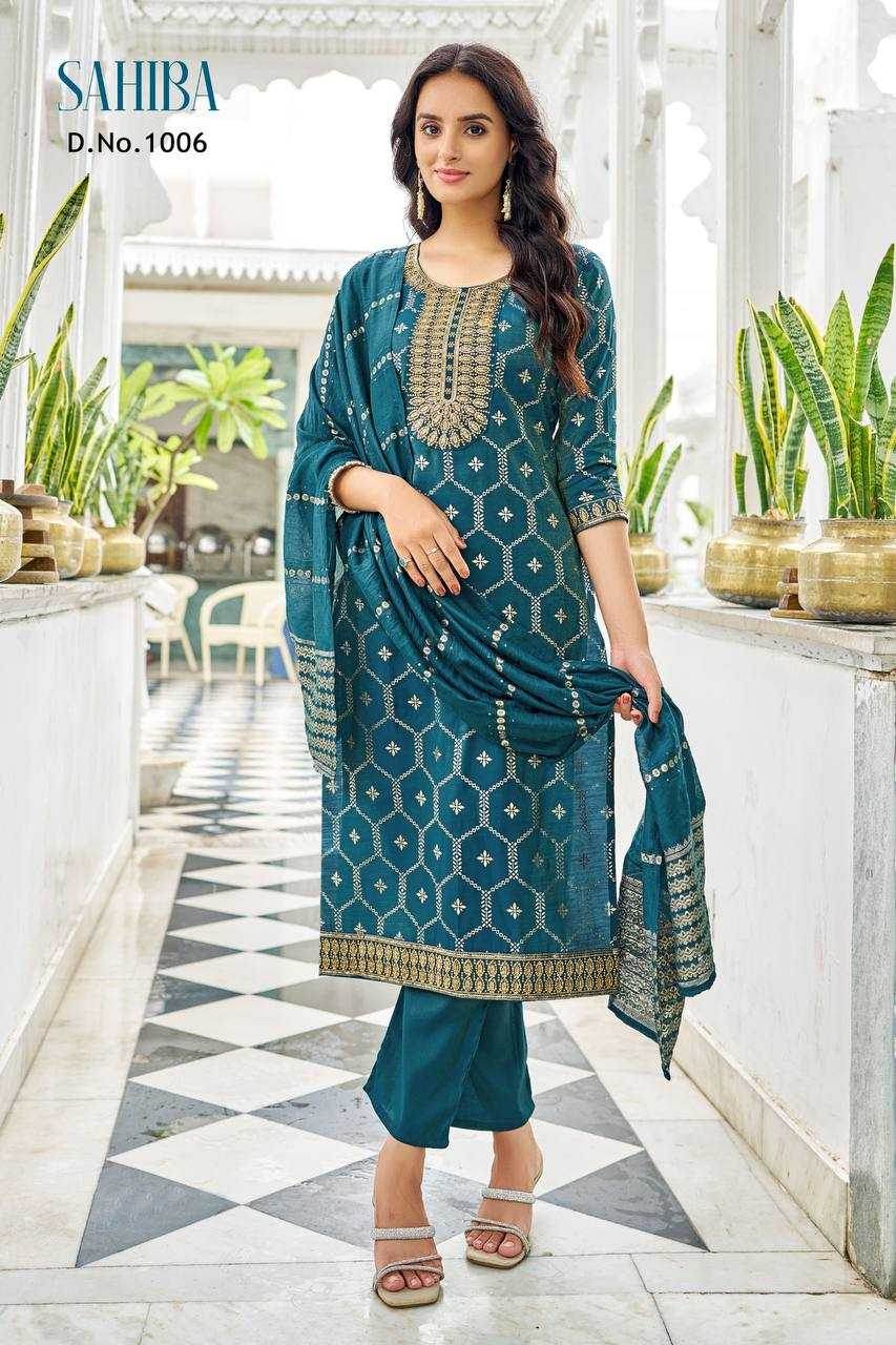 Pure Viscos Embroidery Suit - MYLUXURY LANE ENTERPRISE