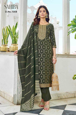 Pure Viscos Embroidery Suit - MYLUXURY LANE ENTERPRISE