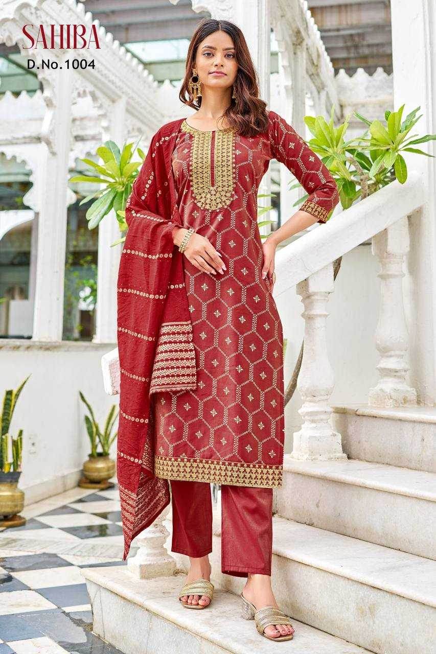 Pure Viscos Embroidery Suit - MYLUXURY LANE ENTERPRISE