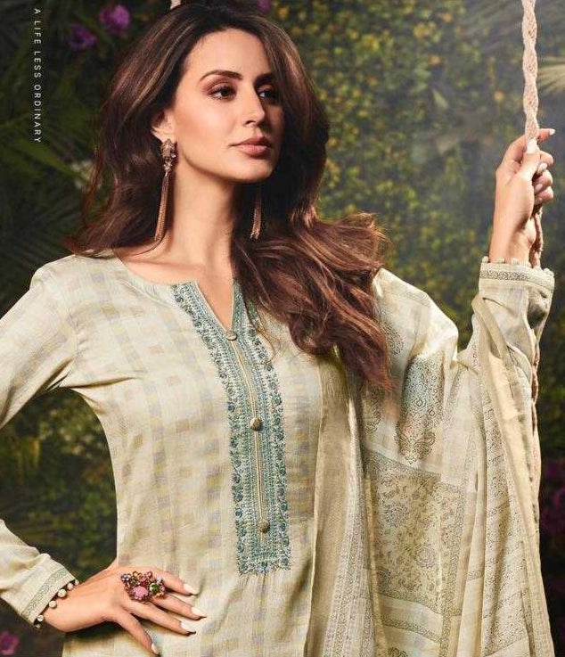 Pure Viscos Embroidered Suit - MYLUXURY LANE ENTERPRISE
