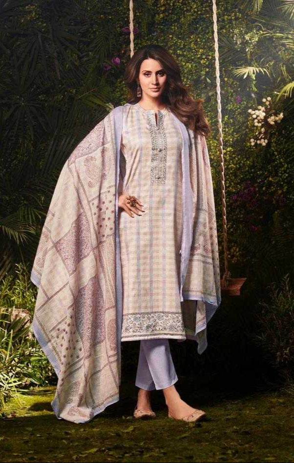 Pure Viscos Embroidered Suit - MYLUXURY LANE ENTERPRISE