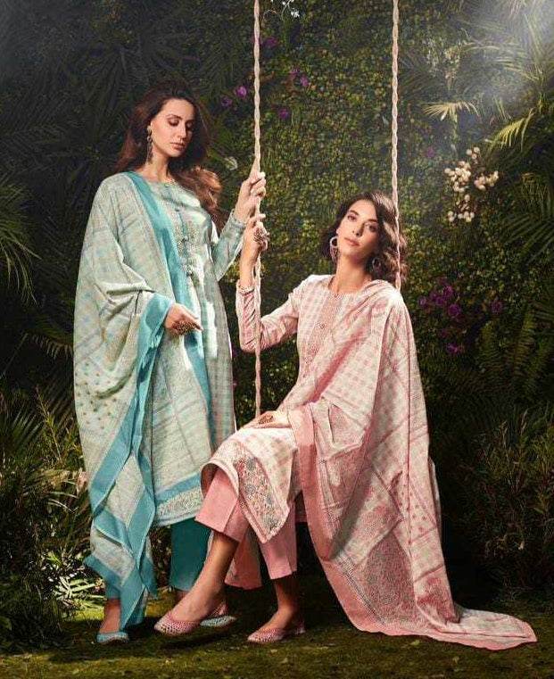 Pure Viscos Embroidered Suit - MYLUXURY LANE ENTERPRISE