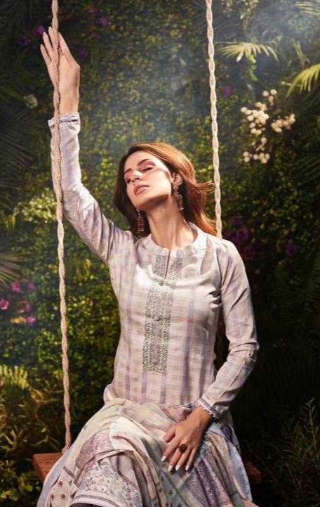 Pure Viscos Embroidered Suit - MYLUXURY LANE ENTERPRISE