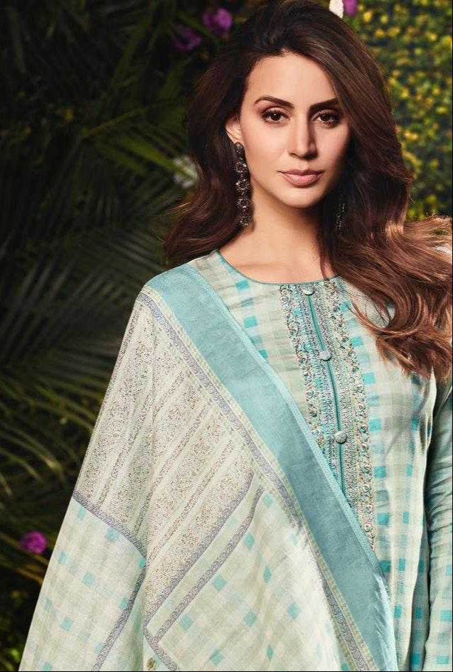 Pure Viscos Embroidered Suit - MYLUXURY LANE ENTERPRISE