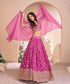 Pure Viscos Embroidered Silk Lehenga for Elegant Occasions - MYLUXURY LANE ENTERPRISE
