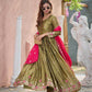 Rangoli Silk Embroidery Designer Gown - MYLUXURY LANE ENTERPRISE