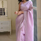 DESIGNER PARTY WEAR SILK SAREE - MYLUXURY LANE ENTERPRISE