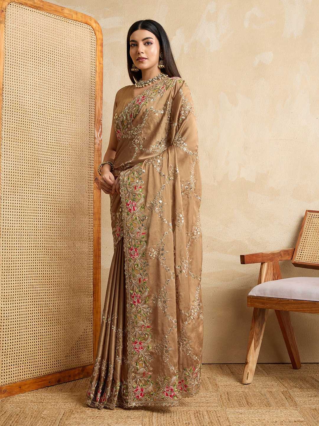 Rangoli Silk  Festive Collections  Designer Embroidered Saree