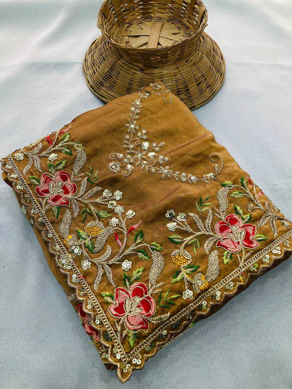 Rangoli Silk  Festive Collections  Designer Embroidered Saree