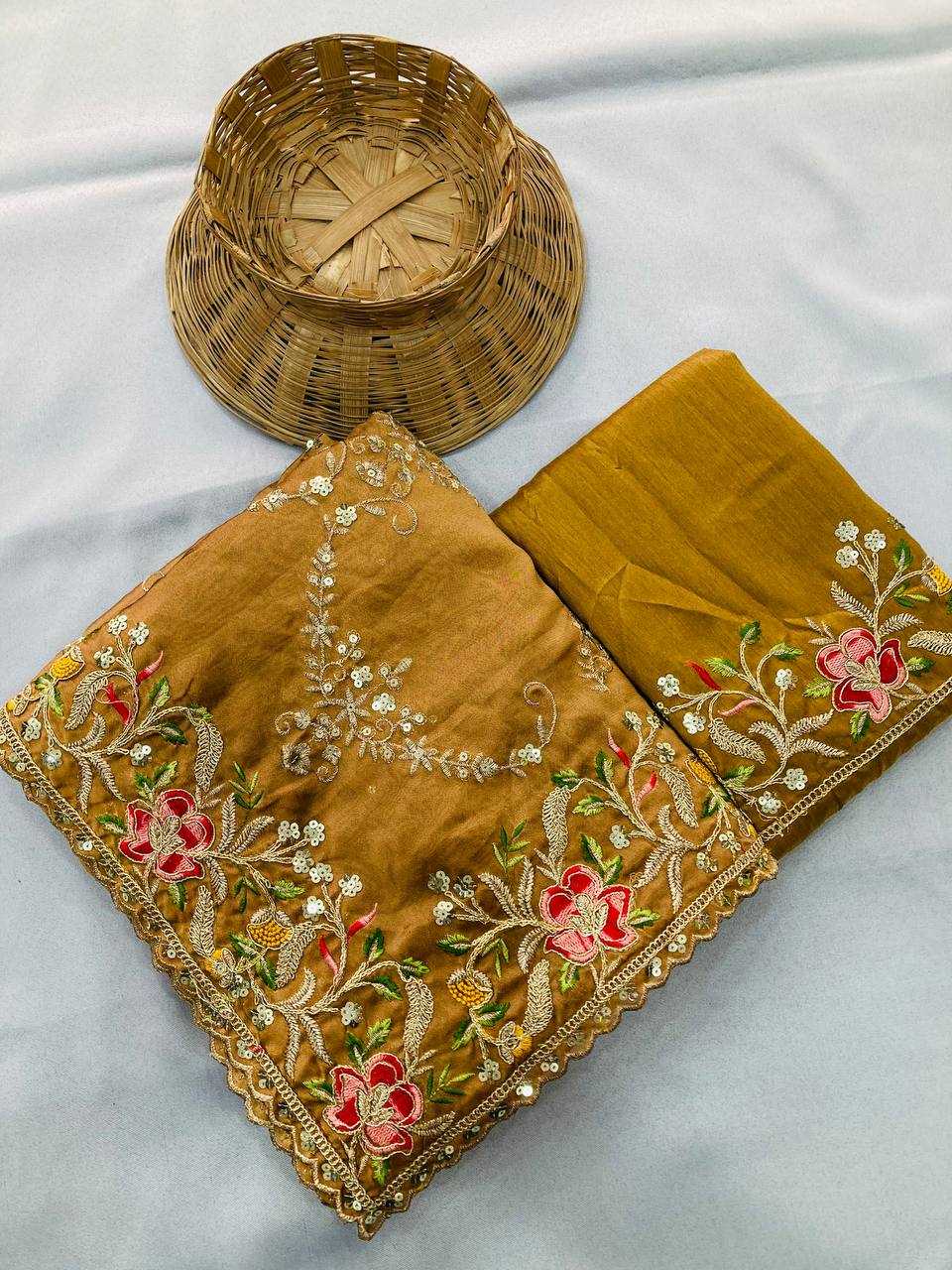 Rangoli Silk  Festive Collections  Designer Embroidered Saree