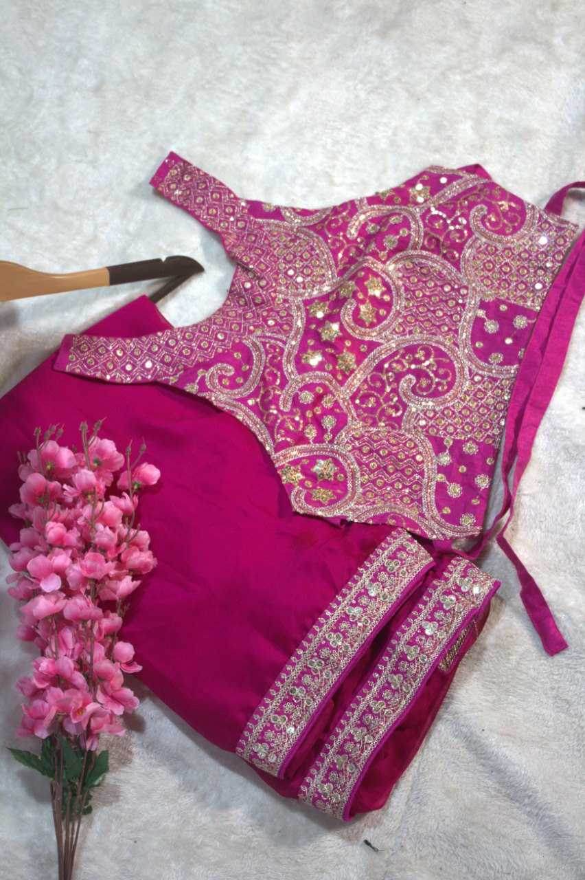 Rangoli Silk Lace Border Saree - MYLUXURY LANE ENTERPRISE