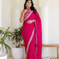 Rangoli Silk Lace Border Saree - MYLUXURY LANE ENTERPRISE
