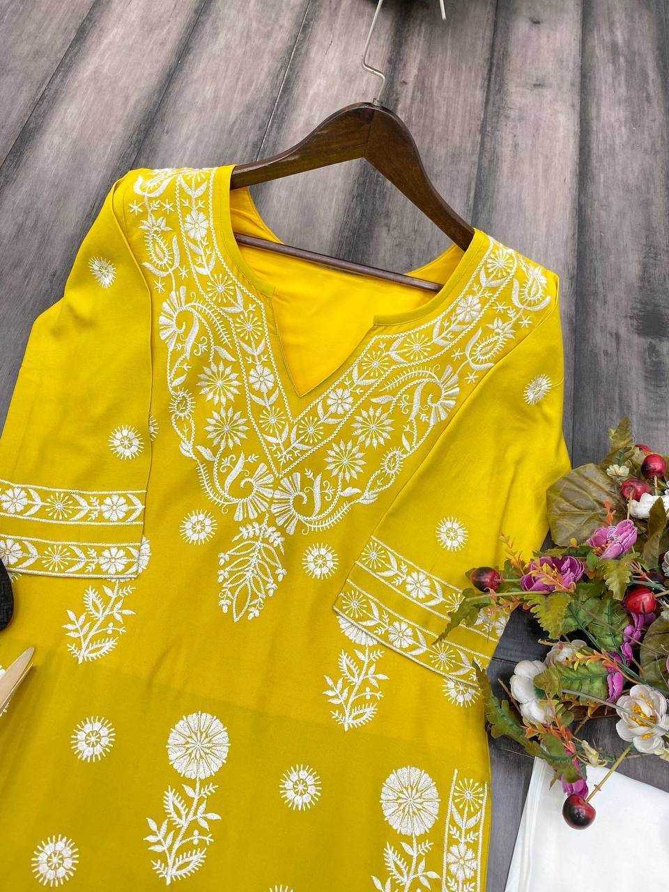 EMBROIDERED KURTI - MYLUXURY LANE ENTERPRISE