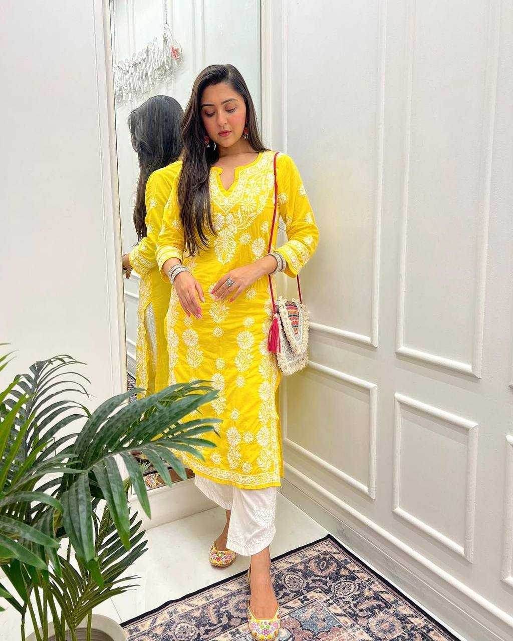 EMBROIDERED KURTI - MYLUXURY LANE ENTERPRISE