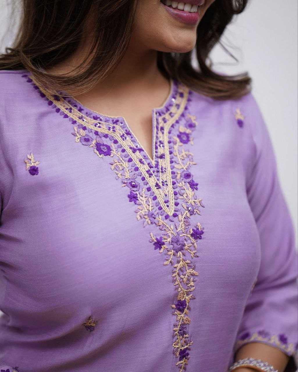 Rayon Embroidered Kurti