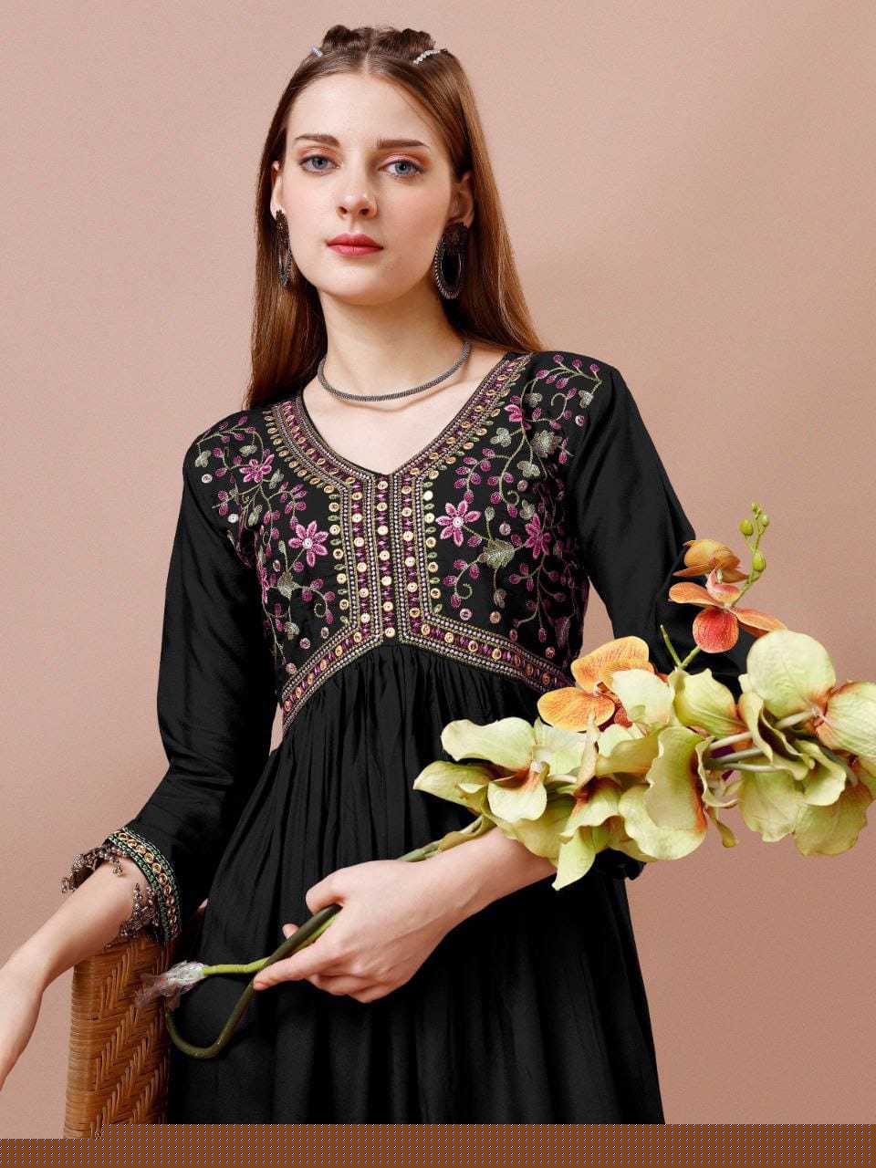 Rayon Anarkali Kurti - MYLUXURY LANE ENTERPRISE