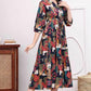 Ynf Reyon Cotton KESH552 94 Gowns Wholesale Printed Gowns Fancy Gowns Long Gowns Manufacturer - MYLUXURY LANE ENTERPRISE