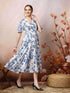 Ynf Reyon Cotton KESH552 94 Gowns Wholesale Printed Gowns Fancy Gowns Long Gowns Manufacturer - MYLUXURY LANE ENTERPRISE