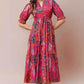 Ynf Reyon Cotton KESH552 94 Gowns Wholesale Printed Gowns Fancy Gowns Long Gowns Manufacturer - MYLUXURY LANE ENTERPRISE