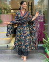 Reyon Cotton Printed Palazzo Suit - MYLUXURY LANE ENTERPRISE