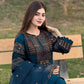 EMBROIDERED DESIGNER SILK SUIT - MYLUXURY LANE ENTERPRISE