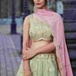 Designer Wedding Lehenga in Satin With Exquisite Embroidery - MYLUXURY LANE ENTERPRISE