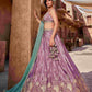 Designer Wedding Lehenga in Satin With Exquisite Embroidery - MYLUXURY LANE ENTERPRISE
