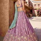Designer Wedding Lehenga in Satin With Exquisite Embroidery - MYLUXURY LANE ENTERPRISE