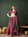 Satin Designer Lehenga - MYLUXURY LANE ENTERPRISE