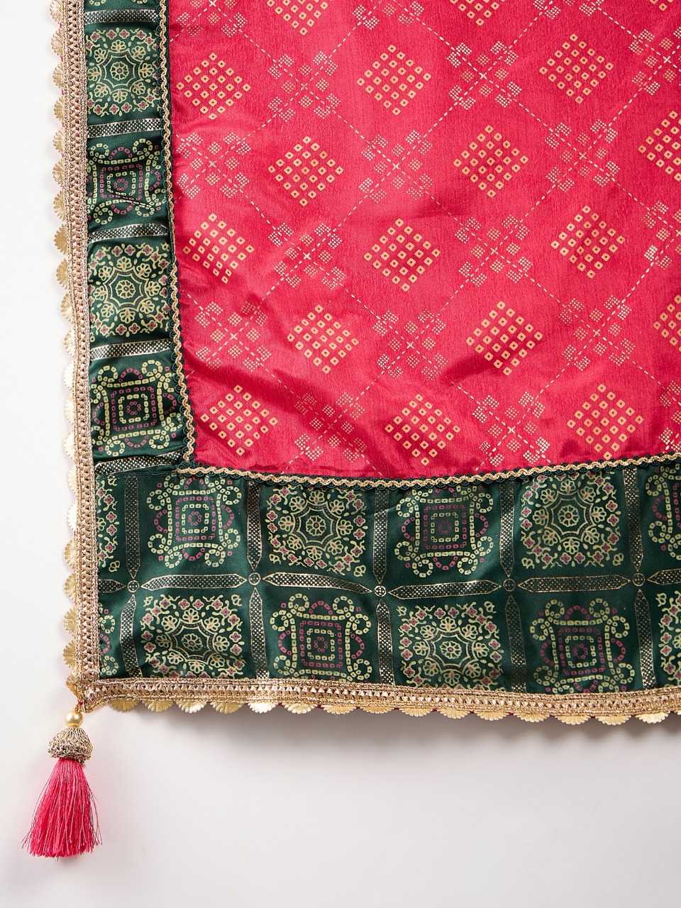 Satin  Designer Lehenga