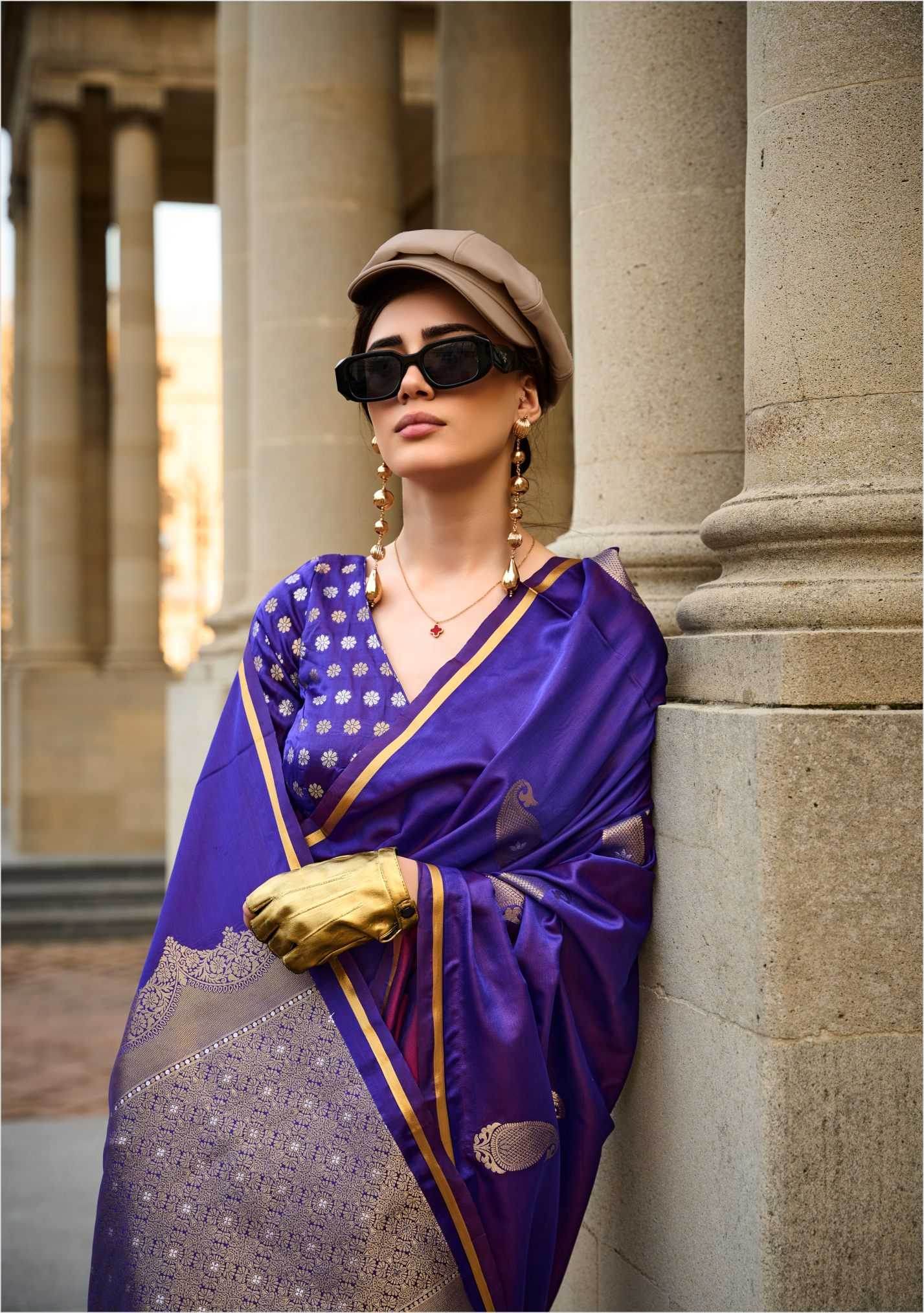 Satin Silk Saree - MYLUXURY LANE ENTERPRISE