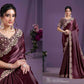 Satin Silk Designer Saree - MYLUXURY LANE ENTERPRISE