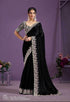 Satin Silk Designer Saree - MYLUXURY LANE ENTERPRISE