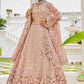 Satin Silk  Embroidered Designer Lehenga Choli