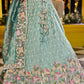 Satin Silk  Embroidered Designer Lehenga Choli