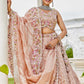 Satin Silk  Embroidered Designer Lehenga Choli