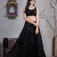 Elegant Satin Silk Sangeet Lehenga for Festive Occasions - MYLUXURY LANE ENTERPRISE