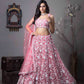 Elegant Satin Silk Sangeet Lehenga for Festive Occasions - MYLUXURY LANE ENTERPRISE