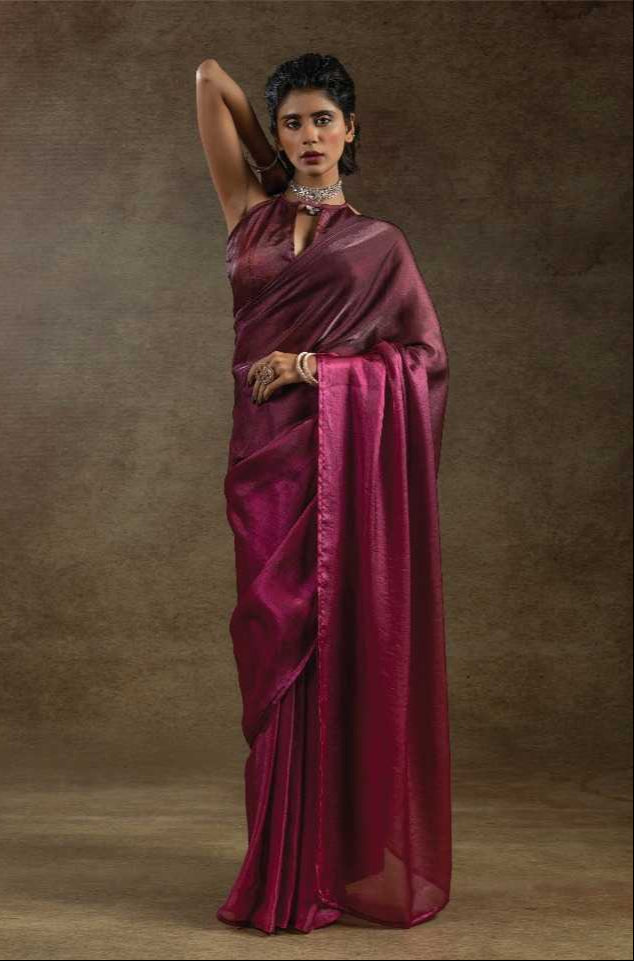 Satin Silk Saree