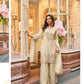 Shimmer silk Palazzo Ladies Silk Embroidered Suits - MYLUXURY LANE ENTERPRISE